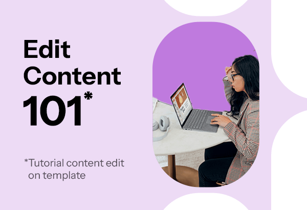 Tutorial Editing Content on Templates