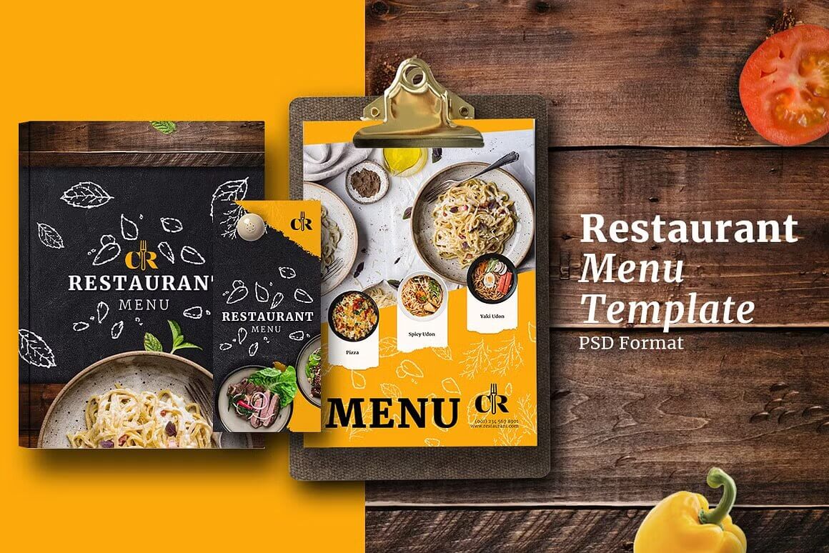 canary-restaurant-menu-print-template